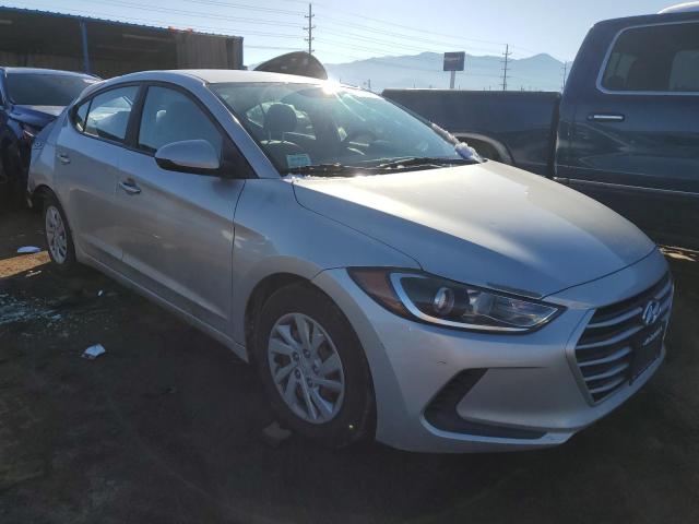 5NPD74LFXHH184219 - 2017 HYUNDAI ELANTRA SE SILVER photo 4