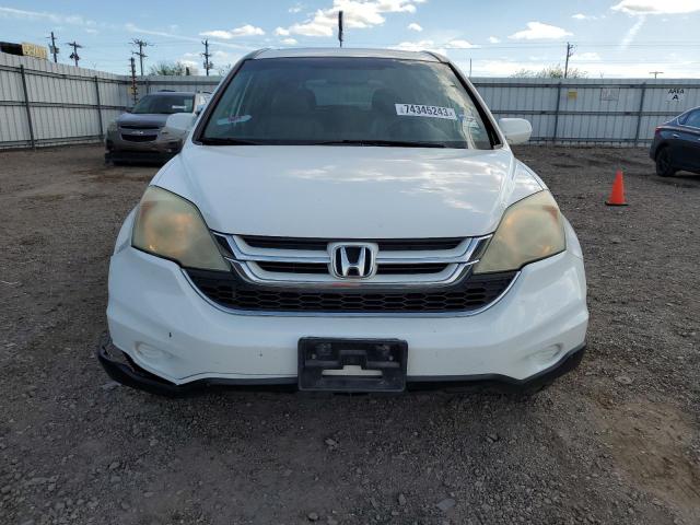 5J6RE3H74BL038130 - 2011 HONDA CR-V EXL WHITE photo 5