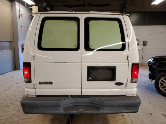 1FTNE1EW7CDA95115 - 2012 FORD ECONOLINE E150 VAN WHITE photo 6