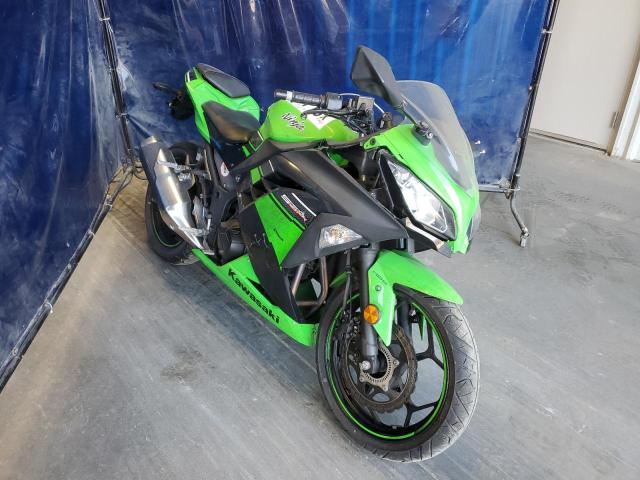 JKAEX8A13GDA27068 - 2016 KAWASAKI EX300 A GREEN photo 1