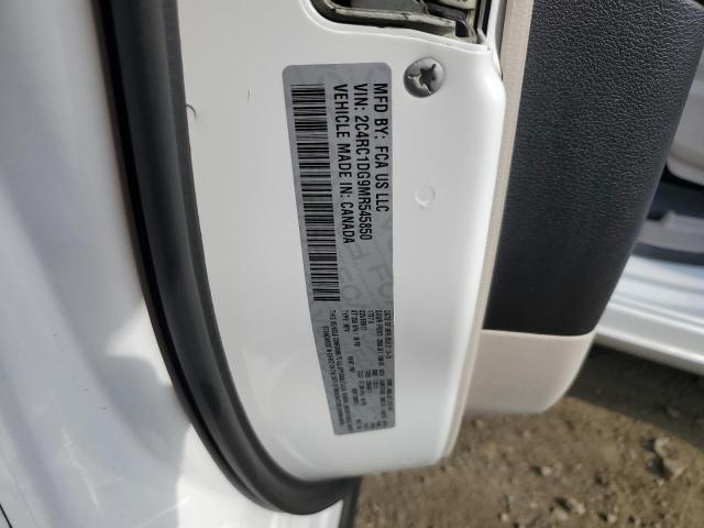 2C4RC1DG9MR545850 - 2021 CHRYSLER VOYAGER LXI WHITE photo 13