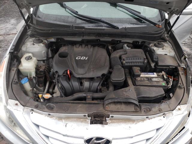 5NPEB4AC1BH236503 - 2011 HYUNDAI SONATA GLS SILVER photo 11