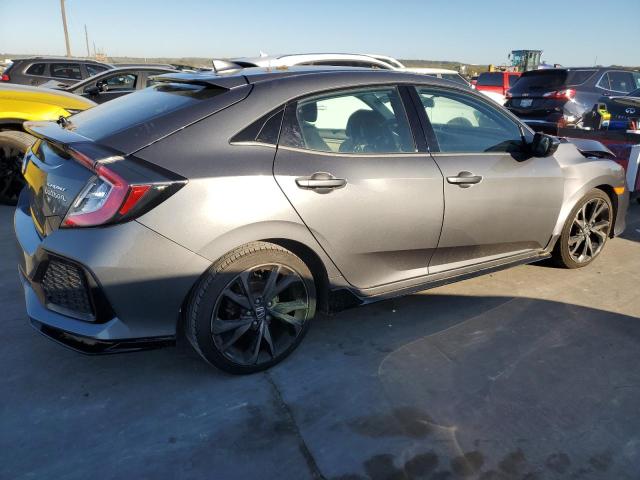 SHHFK7H49JU415288 - 2018 HONDA CIVIC SPORT ნაცრისფერი ფოტო 3