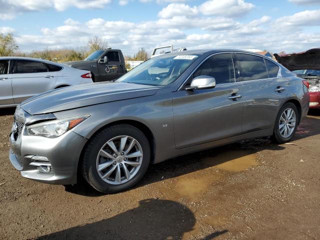 JN1BV7AR1FM397948 - 2015 INFINITI Q50 BASE GRAY photo 1