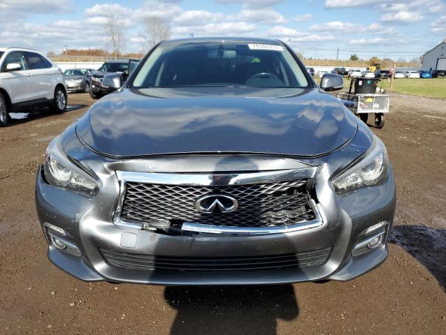 JN1BV7AR1FM397948 - 2015 INFINITI Q50 BASE GRAY photo 5