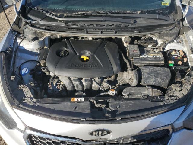 KNAFK4A61F5436279 - 2015 KIA FORTE LX SILVER photo 11