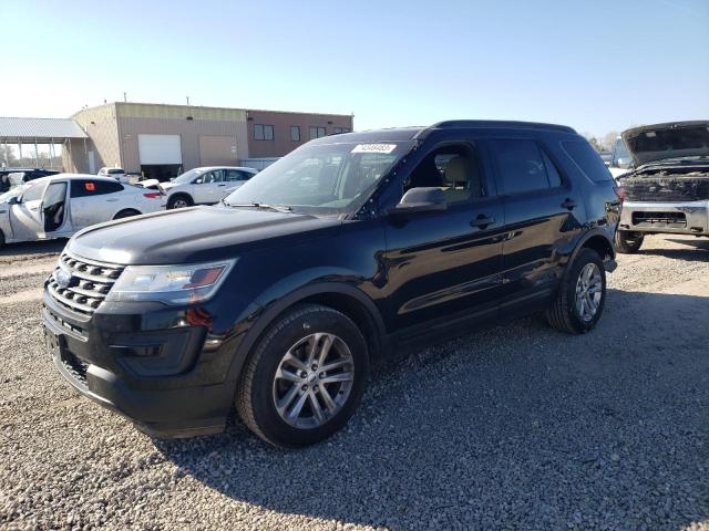 1FM5K8B86GGC41642 - 2016 FORD EXPLORER BLACK photo 1