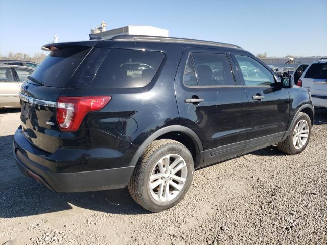 1FM5K8B86GGC41642 - 2016 FORD EXPLORER BLACK photo 3