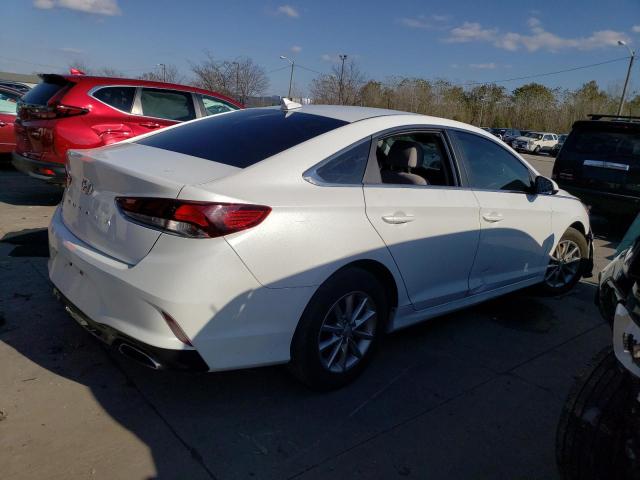 5NPE24AF7KH754528 - 2019 HYUNDAI SONATA SE WHITE photo 3