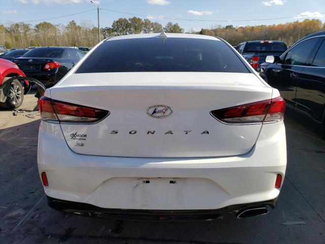 5NPE24AF7KH754528 - 2019 HYUNDAI SONATA SE WHITE photo 6