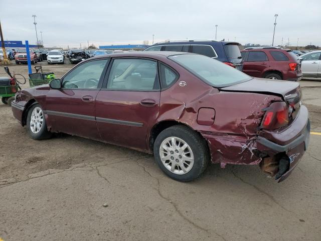 2G1WF52E149433717 - 2004 CHEVROLET IMPALA PURPLE photo 2