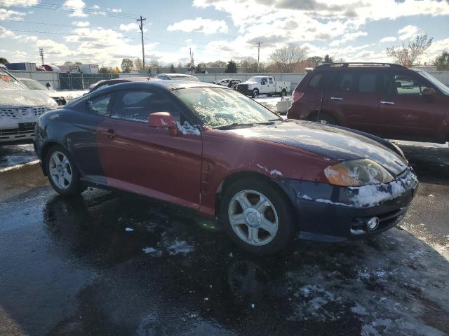 KMHHM65D13U061033 - 2003 HYUNDAI TIBURON BLUE photo 4