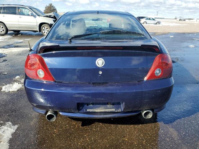 KMHHM65D13U061033 - 2003 HYUNDAI TIBURON BLUE photo 6