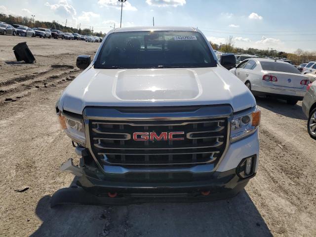 1GTG6FEN2M1174222 - 2021 GMC CANYON AT4 WHITE photo 5