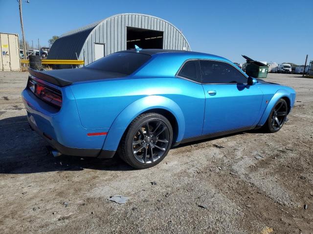 2C3CDZFJ1KH662498 - 2019 DODGE CHALLENGER R/T SCAT PACK BLUE photo 3