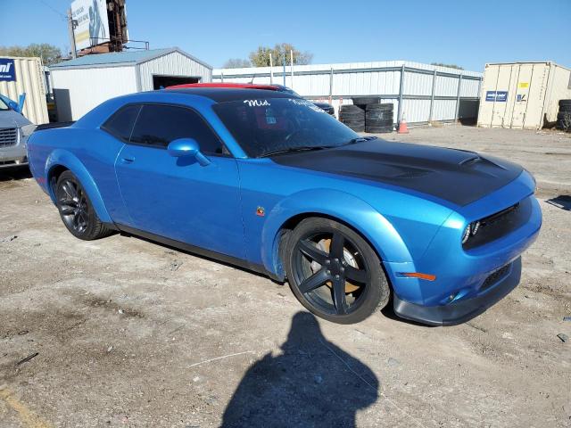 2C3CDZFJ1KH662498 - 2019 DODGE CHALLENGER R/T SCAT PACK BLUE photo 4