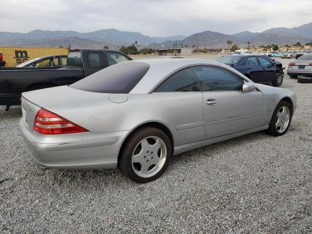 WDBPJ75J51A008644 - 2001 MERCEDES-BENZ CL 500 SILVER photo 3