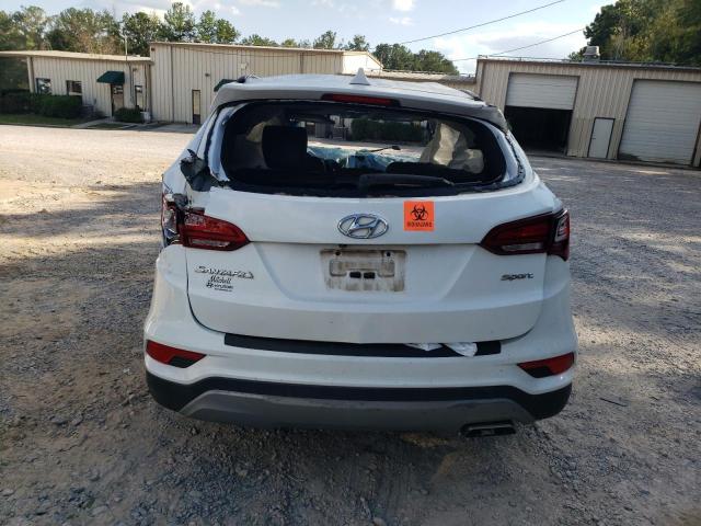 5XYZU3LBXJG547721 - 2018 HYUNDAI SANTA FE S WHITE photo 6