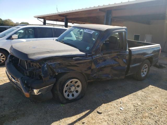 1GCEC14X17Z165863 - 2007 CHEVROLET SILVERADO C1500 CLASSIC BLACK photo 1