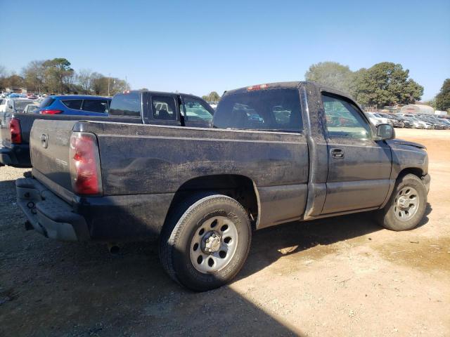 1GCEC14X17Z165863 - 2007 CHEVROLET SILVERADO C1500 CLASSIC BLACK photo 3