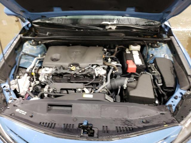 4T1T11AK2PU169211 - 2023 TOYOTA CAMRY SE NIGHT SHADE BLUE photo 11