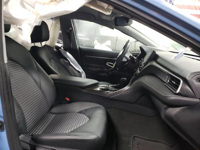 4T1T11AK2PU169211 - 2023 TOYOTA CAMRY SE NIGHT SHADE BLUE photo 7