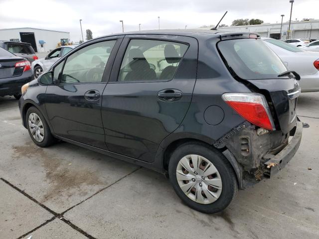 JTDKTUD37CD539997 - 2012 TOYOTA YARIS CHARCOAL photo 2