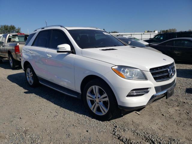 4JGDA5HBXEA280847 - 2014 MERCEDES-BENZ ML 350 4MATIC WHITE photo 4