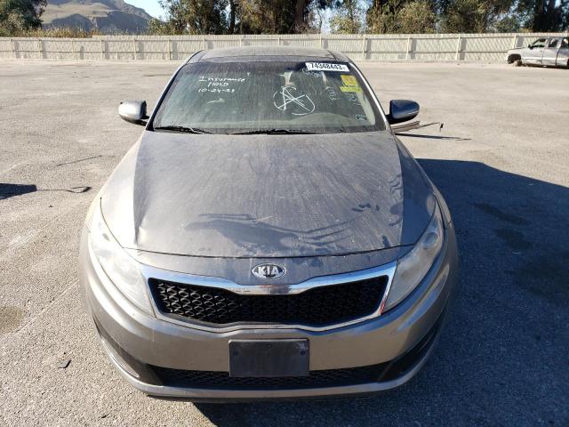 5XXGN4A73DG134752 - 2013 KIA OPTIMA EX GRAY photo 5