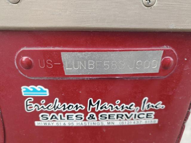 LUNBE583J900 - 2000 LUND BOAT TWO TONE photo 10