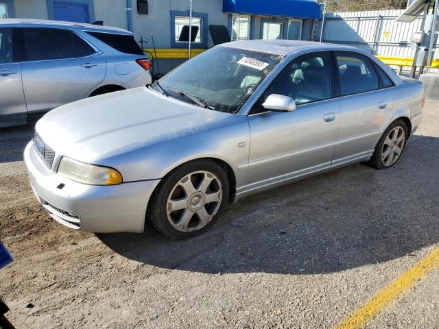 WAURD68D11A102356 - 2001 AUDI S4 2.7 QUATTRO SILVER photo 1