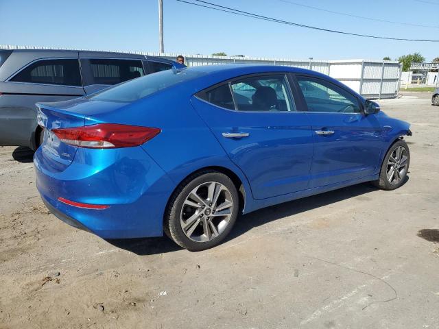 5NPD84LF6HH171139 - 2017 HYUNDAI ELANTRA SE BLUE photo 3