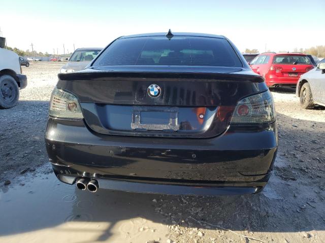 WBANB53516CP02319 - 2006 BMW 550 I BLACK photo 6