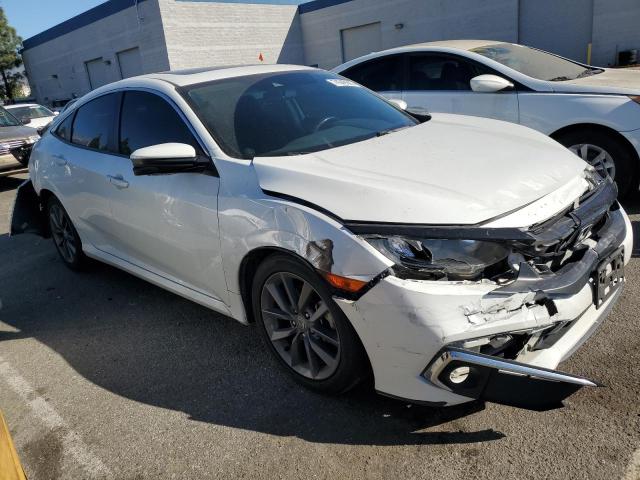 19XFC1F32KE204804 - 2019 HONDA CIVIC EX WHITE photo 4