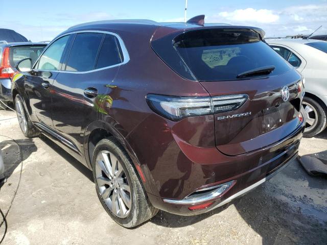 LRBFZRR47PD042144 - 2023 BUICK ENVISION AVENIR MAROON photo 2