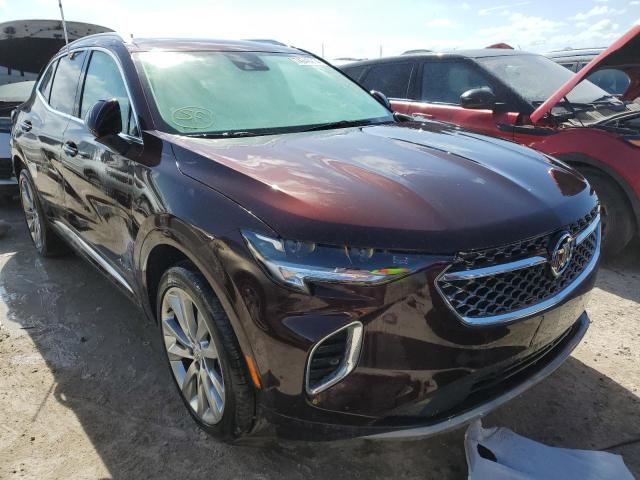 LRBFZRR47PD042144 - 2023 BUICK ENVISION AVENIR MAROON photo 4