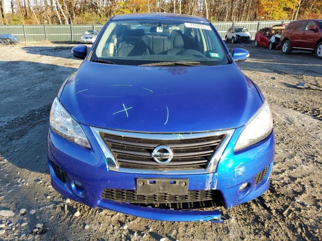 3N1AB7AP8FY377616 - 2015 NISSAN SENTRA S BLUE photo 5