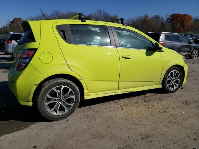 1G1JD6SBXK4132746 - 2019 CHEVROLET SONIC LT GREEN photo 3