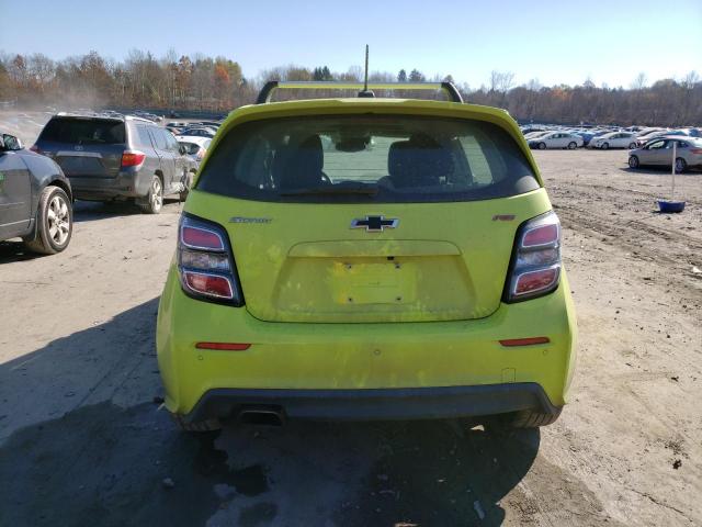 1G1JD6SBXK4132746 - 2019 CHEVROLET SONIC LT GREEN photo 6