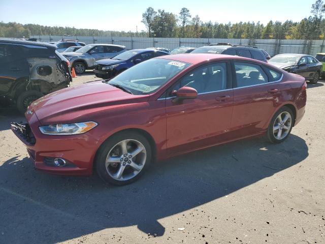 3FA6P0G73GR274320 - 2016 FORD FUSION S RED photo 1