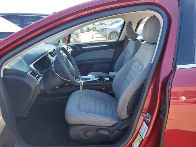 3FA6P0G73GR274320 - 2016 FORD FUSION S RED photo 7