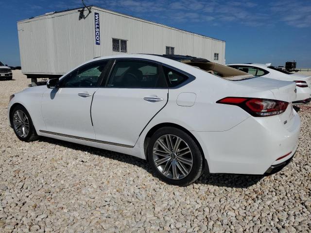 KMHGN4JE6JU225403 - 2018 GENESIS G80 BASE WHITE photo 2