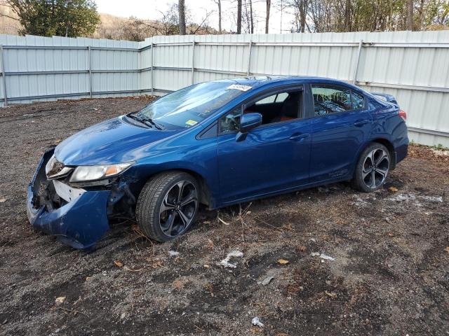 2HGFB6E59FH702447 - 2015 HONDA CIVIC SI BLUE photo 1