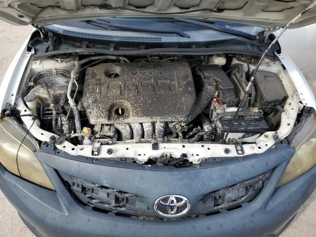 2T1BU4EEXCC791236 - 2012 TOYOTA COROLLA BASE WHITE photo 11