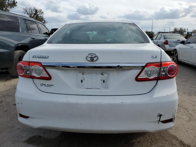 2T1BU4EEXCC791236 - 2012 TOYOTA COROLLA BASE WHITE photo 6