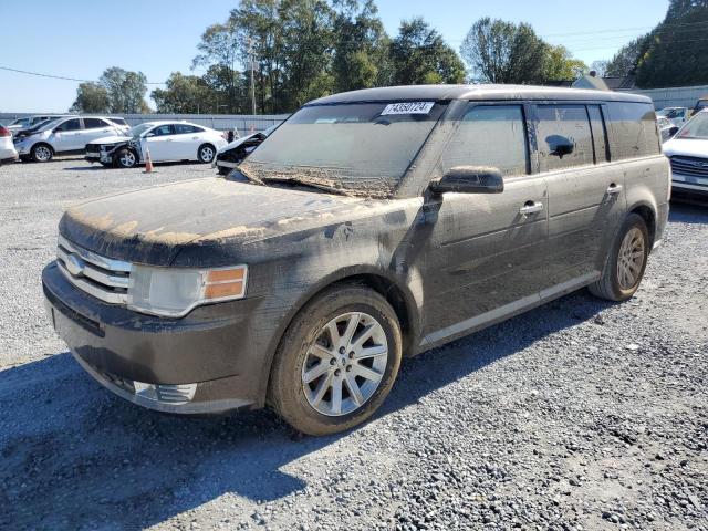 2FMGK5CC7BBD02345 - 2011 FORD FLEX SEL BLACK photo 1