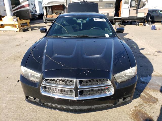 2C3CDXBG8EH286224 - 2014 DODGE CHARGER SE BLACK photo 5