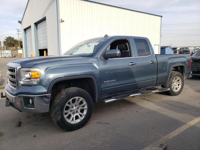 1GTV2UEC7EZ107673 - 2014 GMC SIERRA K1500 SLE SILVER photo 1