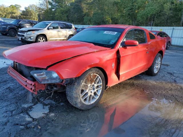 1ZVBP8AM1C5237606 - 2012 FORD MUSTANG RED photo 1