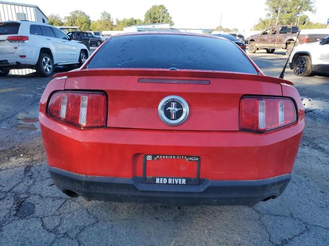 1ZVBP8AM1C5237606 - 2012 FORD MUSTANG RED photo 6
